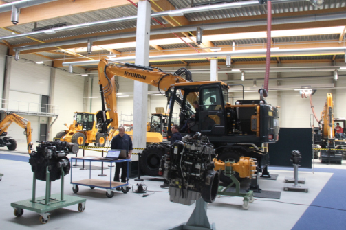Wheel Excavator Exercise Sector